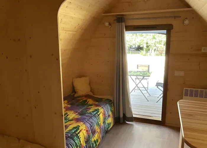 Forestiere En Bois بيت للعطل Villeneuve (Gironde)