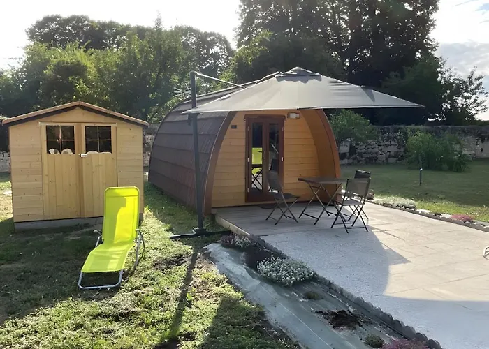 Forestiere En Bois Дом отдыха Villeneuve (Gironde)